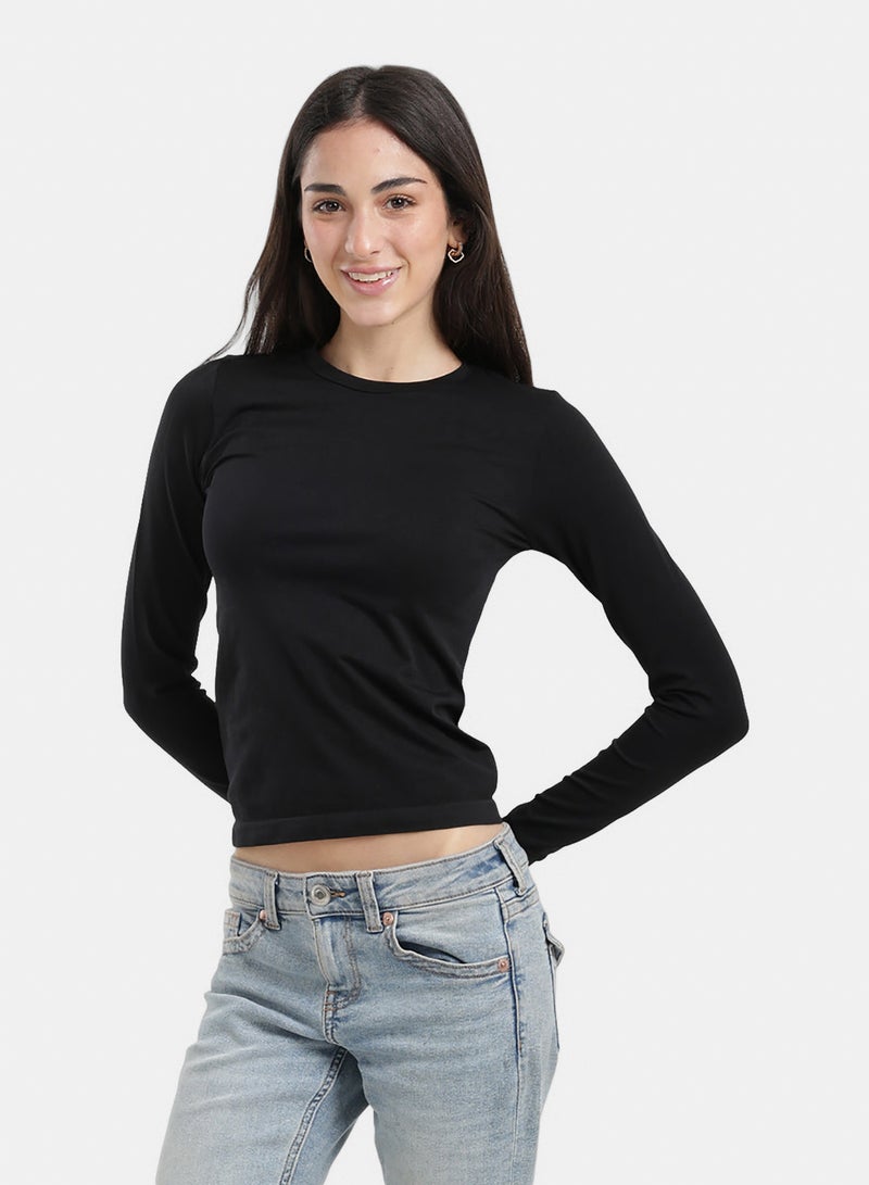Carina Microfiber Long Sleeve Top - Image 1